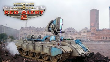 Red Alert 2 | Extra Hard Mod | Deadliest combo vs 7 Brutal Ai