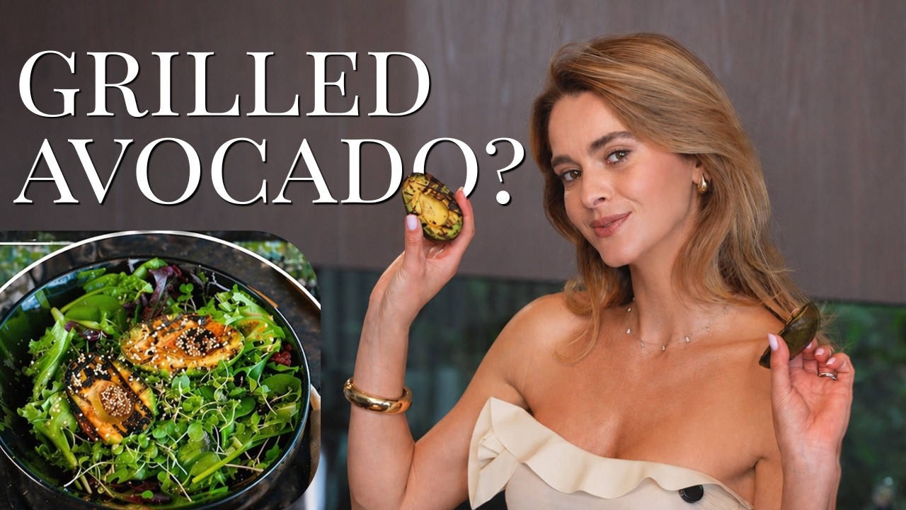 The most underrated summer salad l Grilled avocado salad recipe
