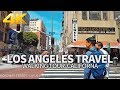 LOS ANGELES TRAVEL - USA, WALKING TOUR (1 HOUR 30 MINUTES), 4K(60FPS) - UHD