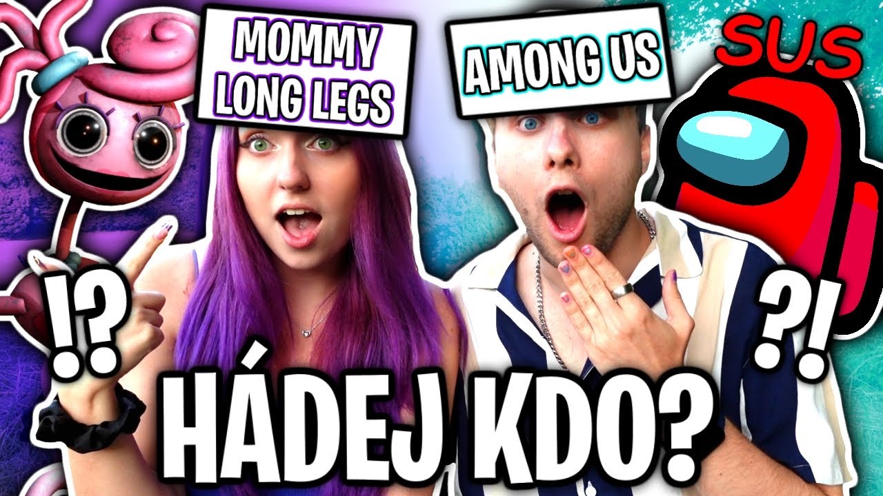 HÁDEJ KDO S MOJÍ HOLKOU ?! 😲 | FNAF, Poppy Playtime, Minecraft, Among Us, ... /w @Terysa
