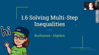 Celebrity 1 6 Solving Multi Step Inequalities Profile