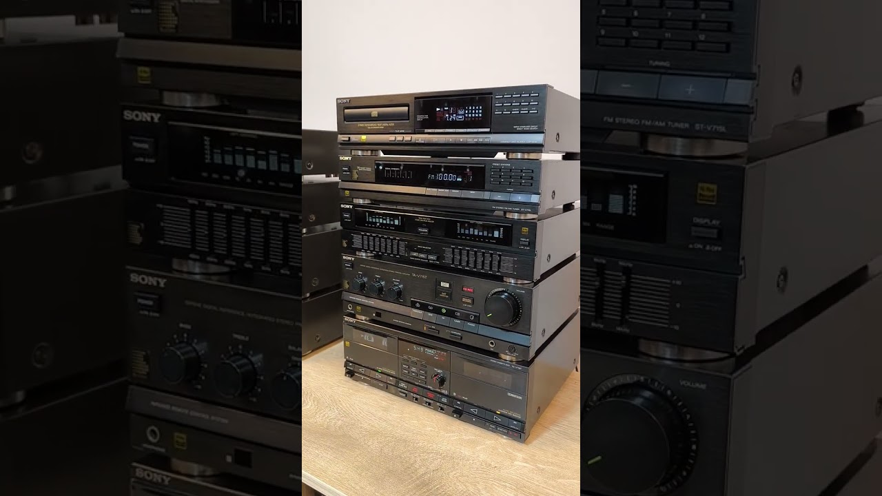 SONY TA-V 715 T - YouTube