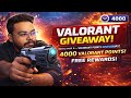 🔴BATTLE PASS | GIVEAWAY 4000 VP | (1OOO VP WEEKLY) GIVEAWAY [ #facecam ] #valorant