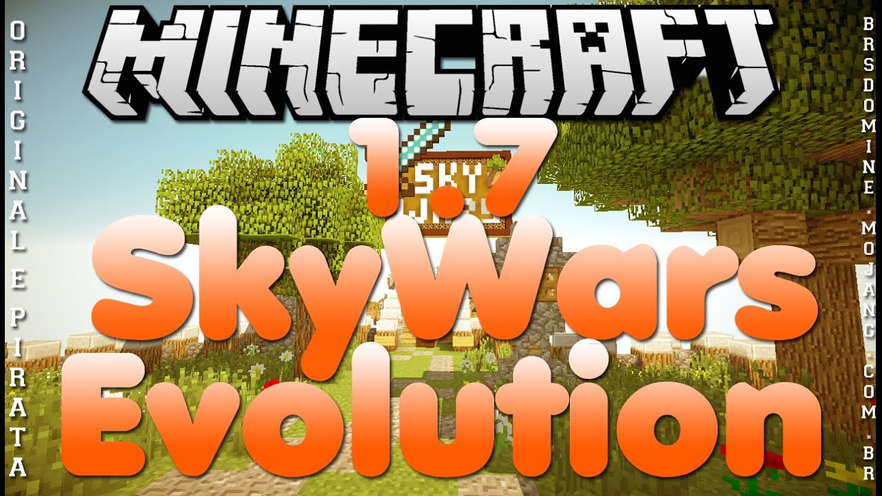 Divulgação de Server Minecraft 1.7 Evolution e SkyWars / Ep.176 - YouTube
