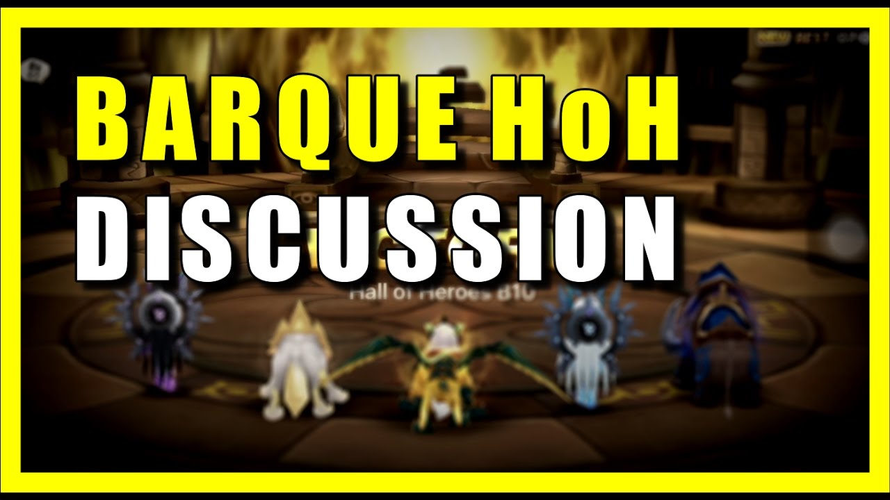 Barque HoH B10 Farmable Team + Guild War with Assassins! Summoners War