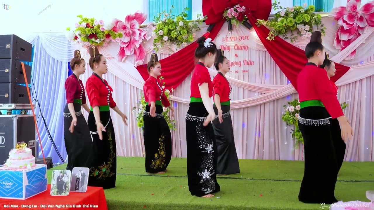 Bài Múa - Dáng Em - Do Đội Văn Nghệ Gia Đình Thể Hiện Tại Đám Cưới - Thuỳ Chang & Lương Tuân