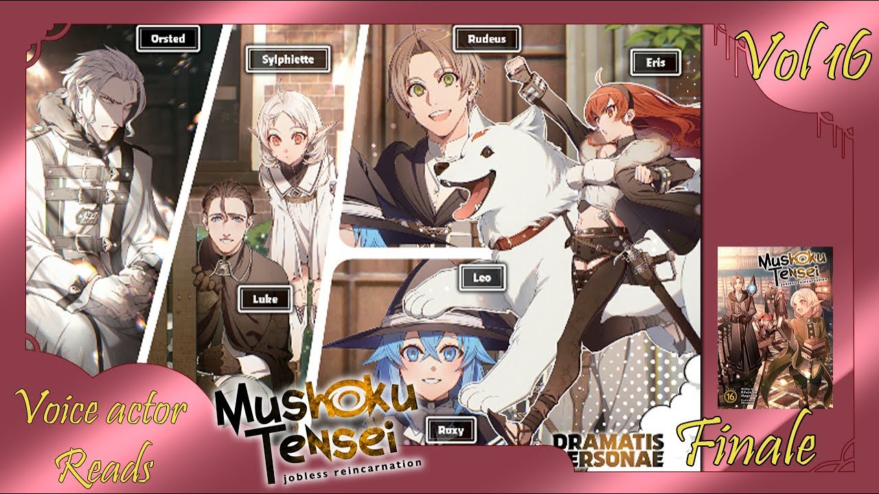 Voice Actor Reads Mushoku Tensei Vol 16 Finale Part 1 - YouTube