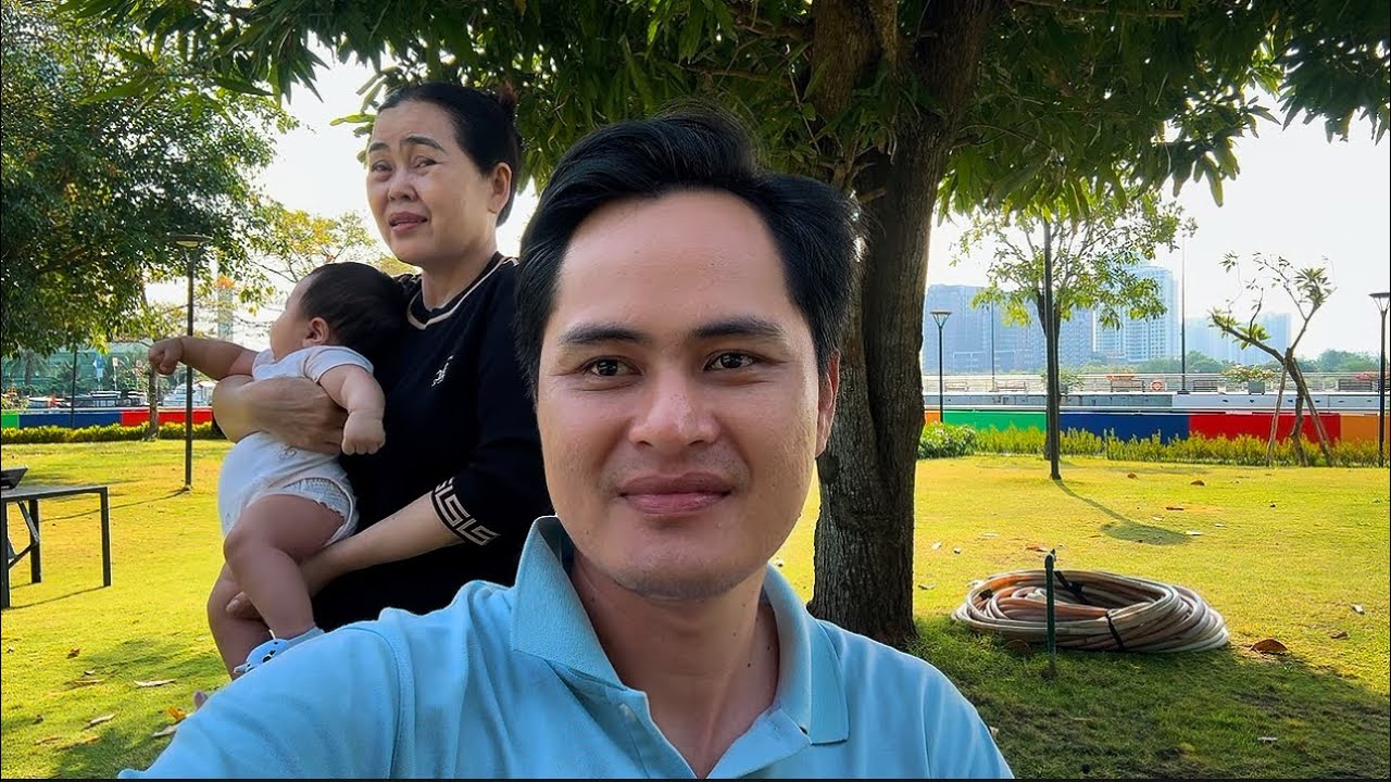 Sáng Cả Nhà Đi Công Viên Cùng Mẹ Quách Giàu HAFU 