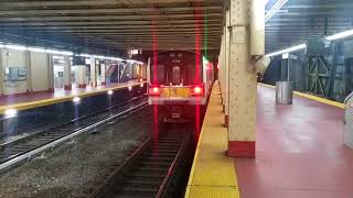 MTA LIRR: Bombardier M7 10-Cars (NIS) departing @ Penn Station on Track 20 for the West Side Yard
