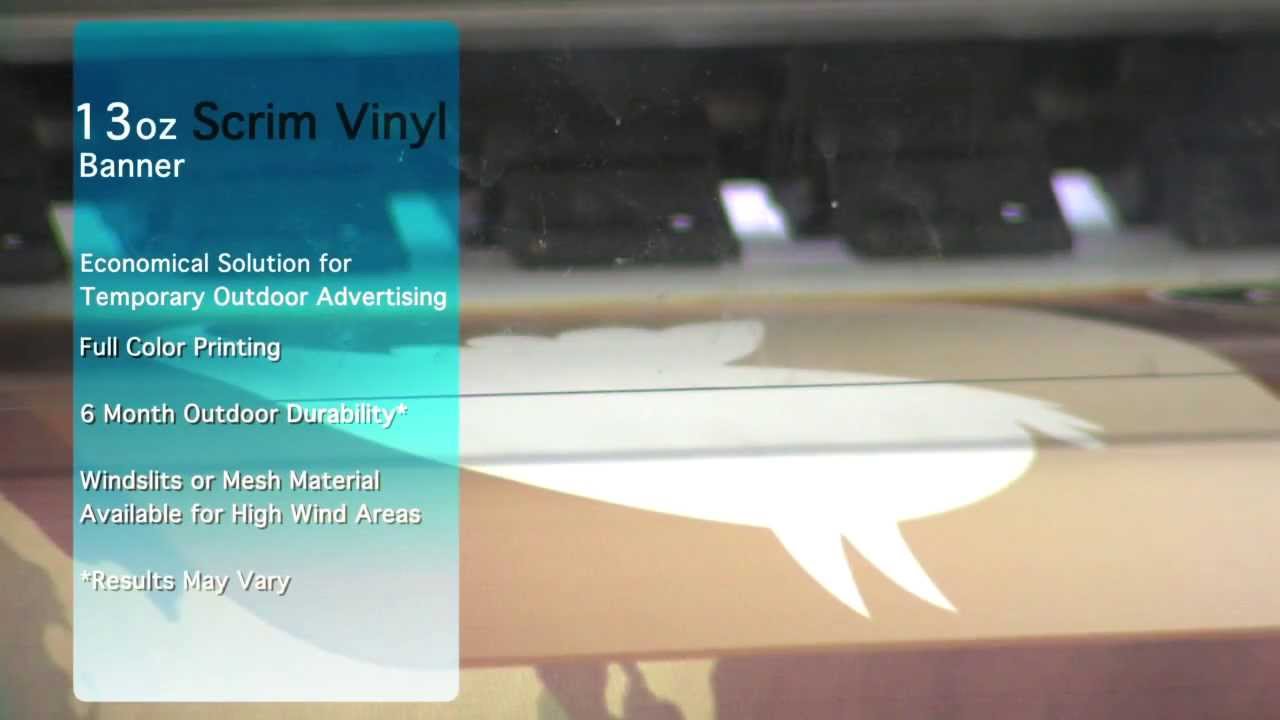 A Closer Look Scrim Vinyl Banner YouTube A Closer Look Scrim Vinyl Banner YouTube