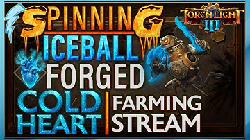 Streaming Torchlight 3 - Gearing up a spin2win Forged + Cold Heart !patch !builds !discord