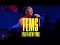 Tems Performs Live In New York