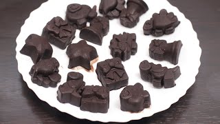 4 ingredient chocolate recipes | homemade chocolate recipe| dark chocolate recipe at home