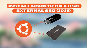 Ubuntu 25.04 installeren op een USB-stick of externe SSD (volledige tutorial)