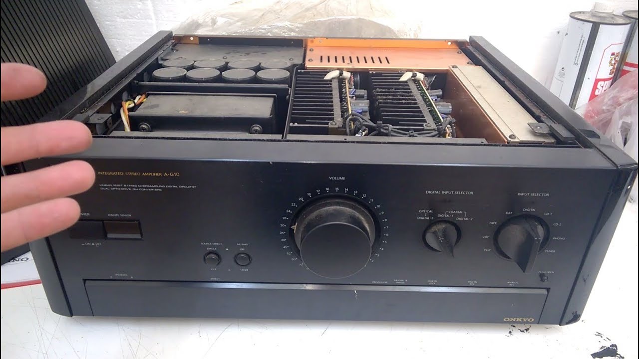BEB #96: Onkyo Grand Integra A-G10 / A-8990 Repair (Part 1) and