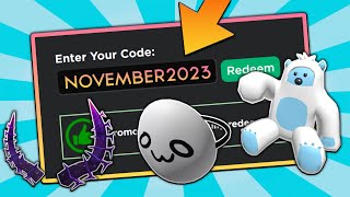 *9 NEW CODES* NOVEMBER 2023 Roblox Promo Codes For ROBLOX FREE Items and FREE Hats (NOT EXPIRED)