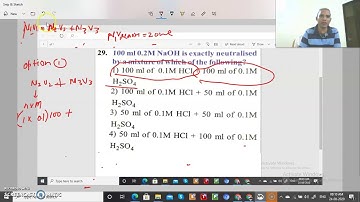 100 ml 0.2M NaOH is exactly neutralised by a mixture of which of the following?
