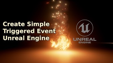 How to Create a Simple Triggered Event in Unreal Engine - UE Beginner Blueprint Tutorial