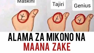 ALAMA  za mikono na MAANA zake   #na jinsi ya kubadilisha hatma ya mtu kupitia MIKONO