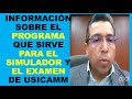 Soy Docente: INFORMACIÓN SOBRE EL PROGRAMA QUE SIRVE PARA EL SIMULADOR Y EL EXAMEN DE USICAMM