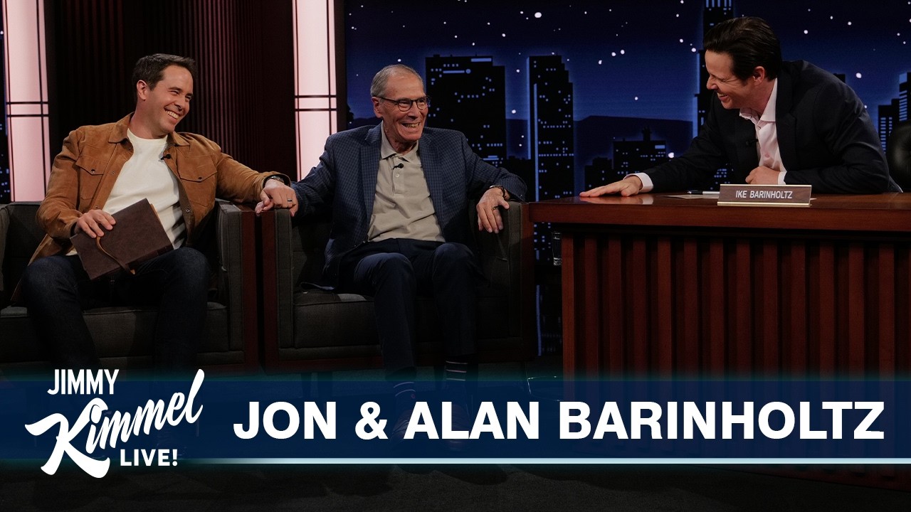 Ike Barinholtz Interviews His Dad Alan & Brother Jon Barinholtz