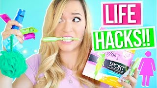 Hi! diy life hacks are cool right?? here a few for girls! (or guys!)
which beauty hack blew your mind the most?! i think tampon l...