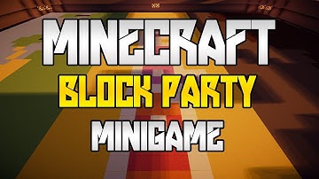 Minecraft: BLOCK PARTY (THE HIVE NEW MINI-GAME) #2