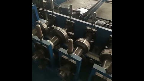 High speed Metal Stud and Track light keel roll forming machine