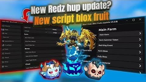 Blox Fruits Script (REDZ HUB BACK) | AutoFarm, Fruit S niper, Kill Aura More! NO KEY