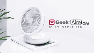 Geek Aire GF6 Rechargeable Folding Fan with LED Light screenshot 5