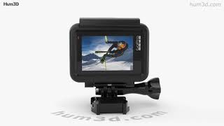 GoPro HERO7 3D model by 3DModels.org screenshot 3