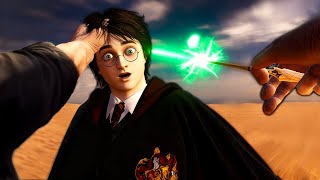 Harry Potter Crashes Out In Vr - Blade And Sorcery Mods