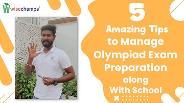 Perfect study schedule for Olympiad exam | 5 amazing tips for Olympiad preparation.