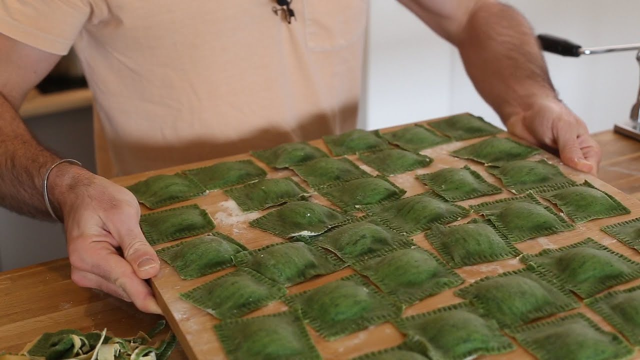 Un panier AMAP : encore des pâtes !