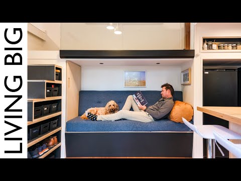 Ultra Spacious Tiny House WIth Media Room U0026 Kitchen To Die For!