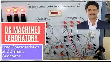 Load Characteristic of DC Shunt Generator