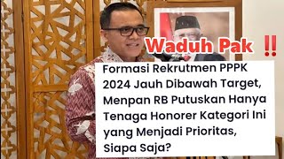 KATEGORI HONORER INI YANG MENJADI PRIORITAS DIANGKAT ASN PPPK 2024