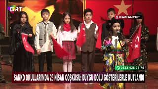 SANKO Okulları’nda 23 Nisan’a Duygu Yüklü Kutlama