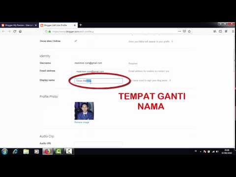 Video: Cara Mengganti Nama Blog