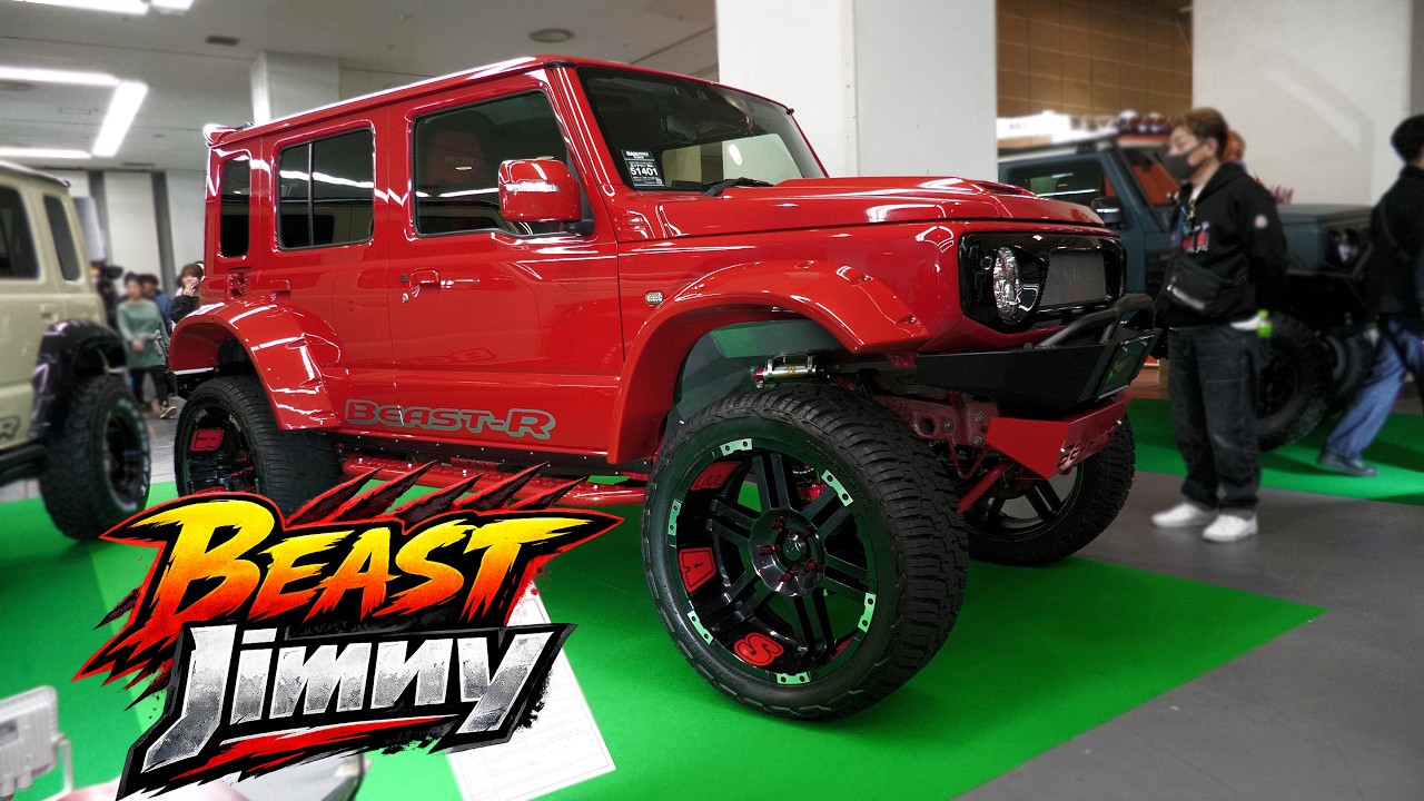 Beast-R and Piston Works 5 door Suzuki Jimny Nomade JC74 - YouTube