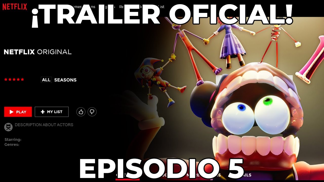 TRAILER y FECHA del EPISODIO 5 + ANÁLISIS 😱- The Amazing Digital Circus ...