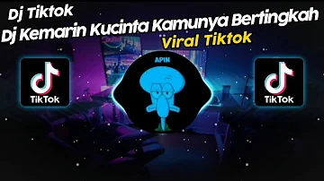 DJ KEMARIN KUCINTA KAMUNYA BERTINGKAH VIRAL TIK TOK TERBARU 2024!!