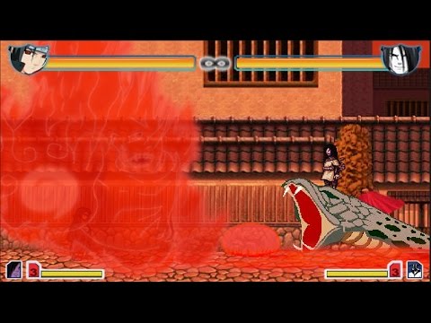 Orochimaru Vs Itachi - Bleach Vs Naruto 2.6