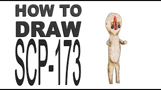 How to draw SCP-173 (The Sculpture)