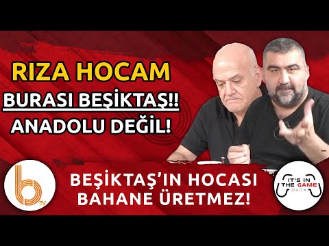 Ümit Özat: Rıza Hocam Kendini Hiç Mi Geliştirmedin? | Beşiktaş'ın Hocası Bahane Üretmez!!