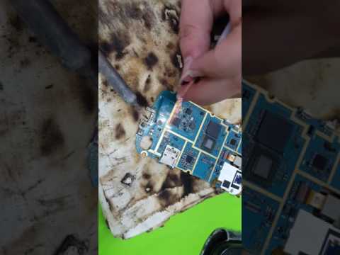 Ssmsung S7560--S7562-S7580-S7582 şarj Soketi Değişimi - Charger Connector Swap