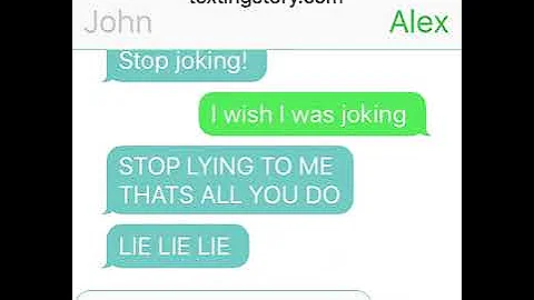 Scary text messages