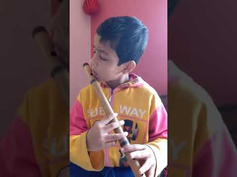 sri-krishna-flute-music-played-by-a-small-boy-,-how-to-learn-flute-notes-,-how-to-play-flute