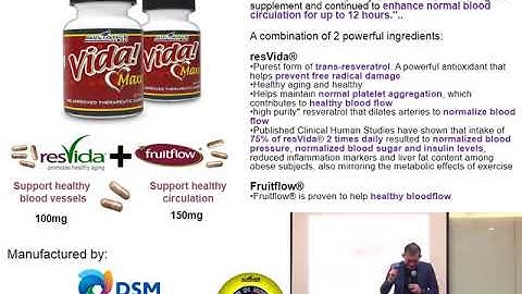 Vida Maxx Intensive Product Demo by Dr  Butch Villena