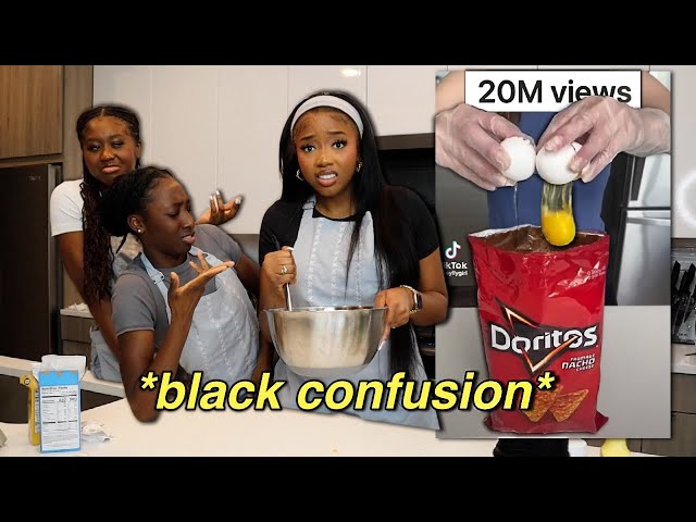 We Tried DISGUSTING TikTok Recipes ... somebody needs to be arrested! class=